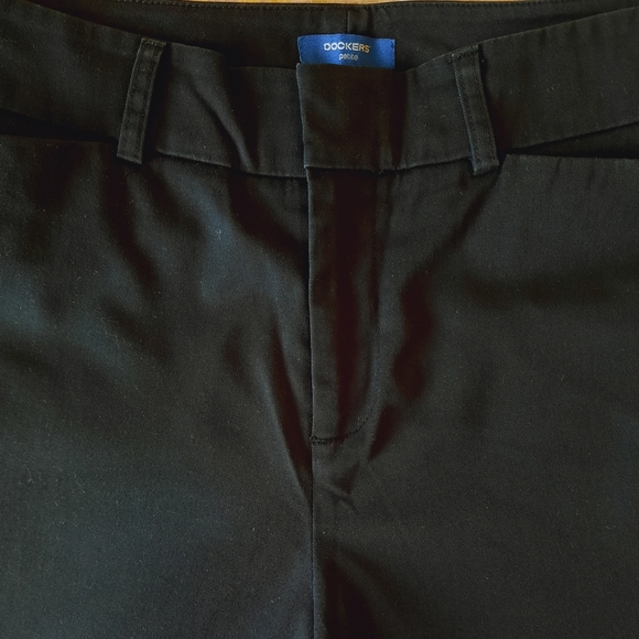 Dockers petite black pants size 10P med. - Picture 5 of 9